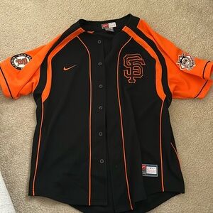 San Francisco giants baseball jersey size small